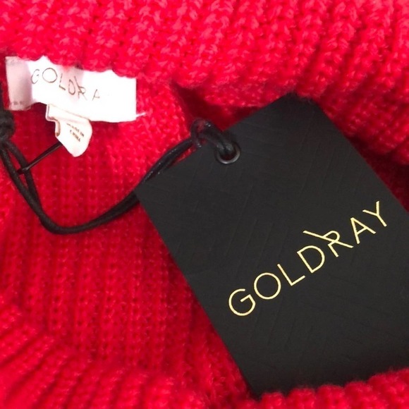 NWT Stitch Fix Gold Ray oversized cowl neck sweater SZ M - Picture 5 of 8